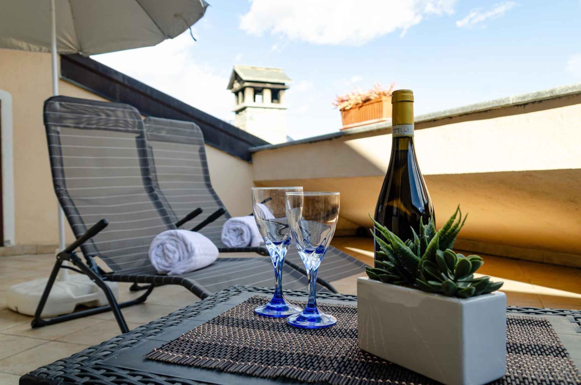 Sarre Skyline Apartment - Relax In Valle D'อาออสตา ภายนอก รูปภาพ